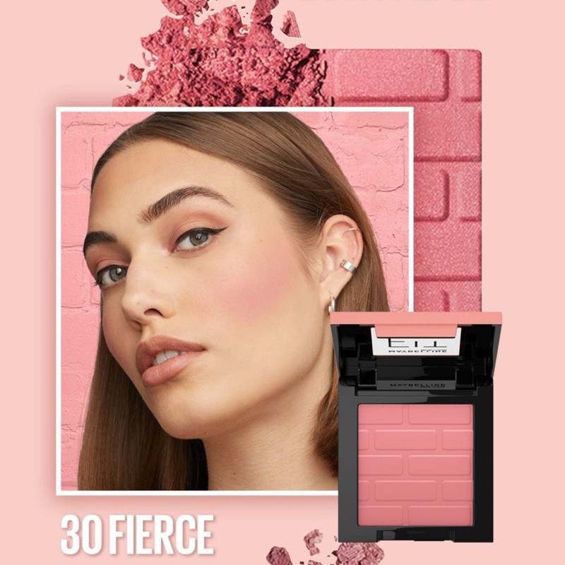 Phấn Má Hồng Mịn Lì Chuẩn Màu Maybelline Fit Me #30 Fierce 4,5Gr