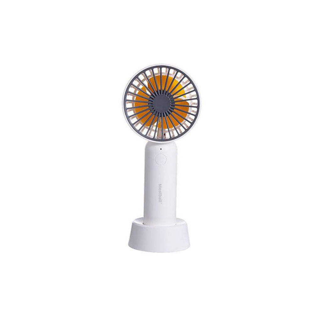 Quạt PISEN Meatball Handheld Mini Fan F822 vàng/ trắng - Bảo hành 18 tháng