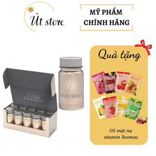 Nước uống collagen skin shot trắng da, giảm lão hoá, mờ thâm nám Skinshot Tây Ban Nha
