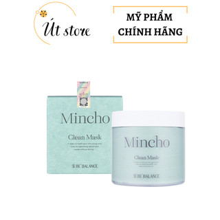 Mặt nạ Mincho đất sét dưỡng trắng da Mincho Clean Mask Be Balance (1 hộp 200g)- Út store