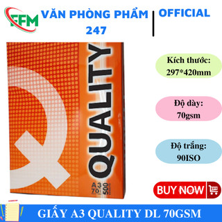Giấy a3 quality dl 70gsm - lựa chọn tối ưu cho in ấn chuyên nghiệp!