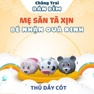 Thú chạy cót dễ thương cho bé - Qùa tặng Chàng Trai Bán Bỉm