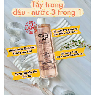 Tẩy trang dầu - nước 3 in 1 rvblab