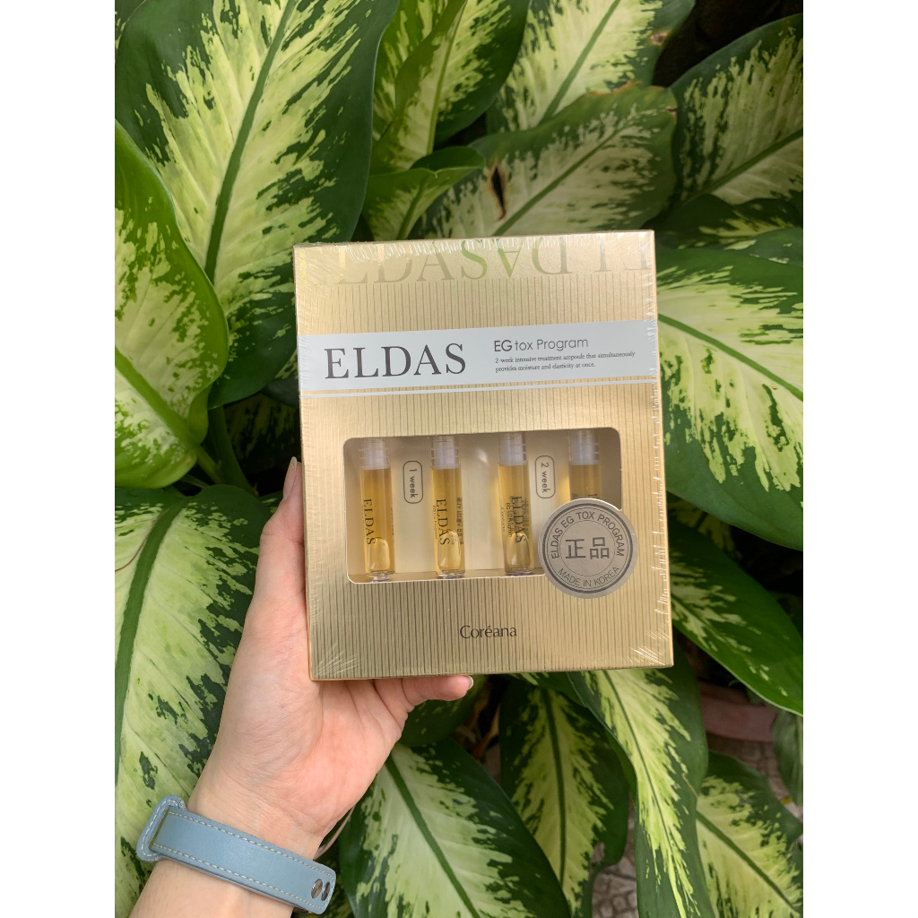 Serum Tế bào gốc ELDAS AURA chai 100ml/ELDAS Hộp 4 ống