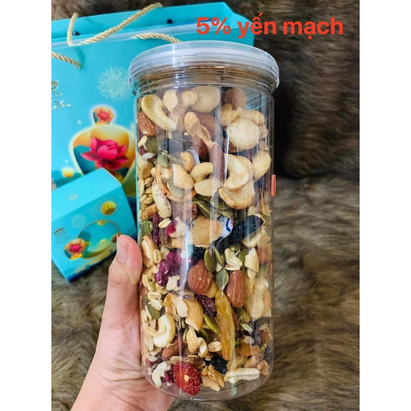 Granola siêu hạt 5% yến mạch (500gr)