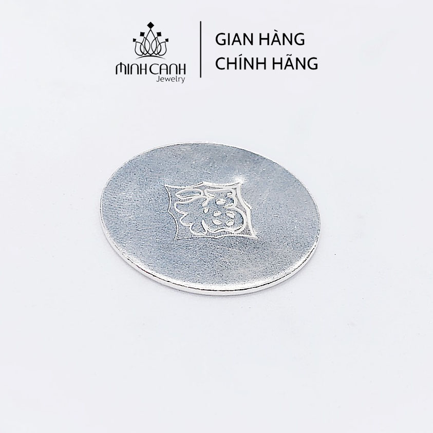 Đồng Bạc Đánh Gió Bằng Bạc Nguyên Chất Thương Hiệu Minh Canh Jewelry