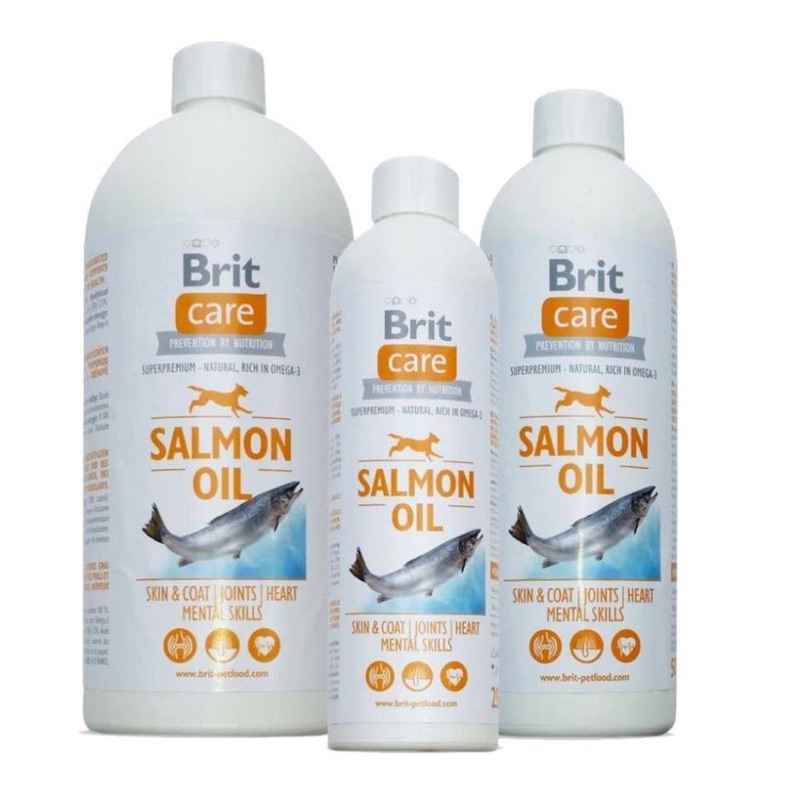 Dầu cá hồi cho chó mèo Brit Care nhập khẩu Đức