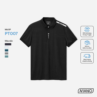 Áo Polo Thể Thao AVIANO Công nghệ Microfiber Dryfit, Áo Polo Nam Chất Liệu Thun Lạnh, 5 Màu Basic