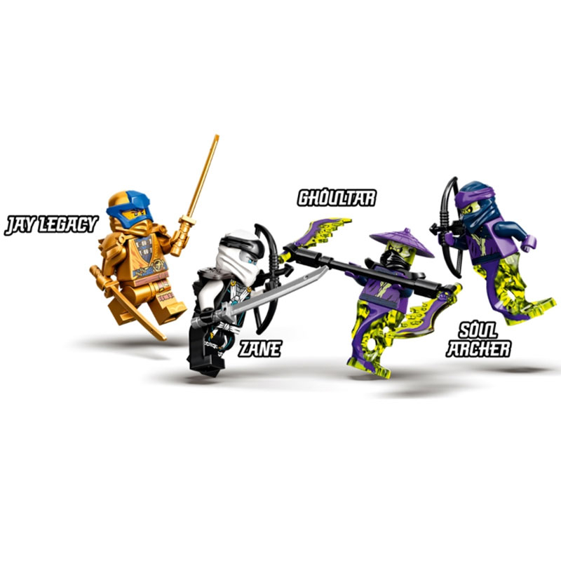 Đồ chơi mô hình lắp ráp trẻ em - Robot biến hình Supper Ninja với 765 Chi tiết - Qùa tặng bé trai bé gái - Nhựa ABS an t