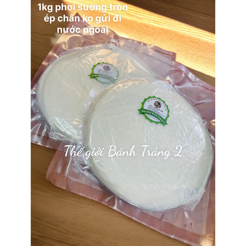 1KG PHƠI SƯƠNG TRÒN ÉP CHÂN KO