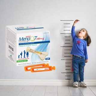 (COMBO 2hộp) Canxi Midu mena Q7 180mcg phát triển chiều cao cho trẻ em