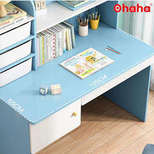 Bàn Học Gỗ Đa Năng Thông Minh OHAHA 001 - Nhiều màu - Nội Thất Lắp Ráp