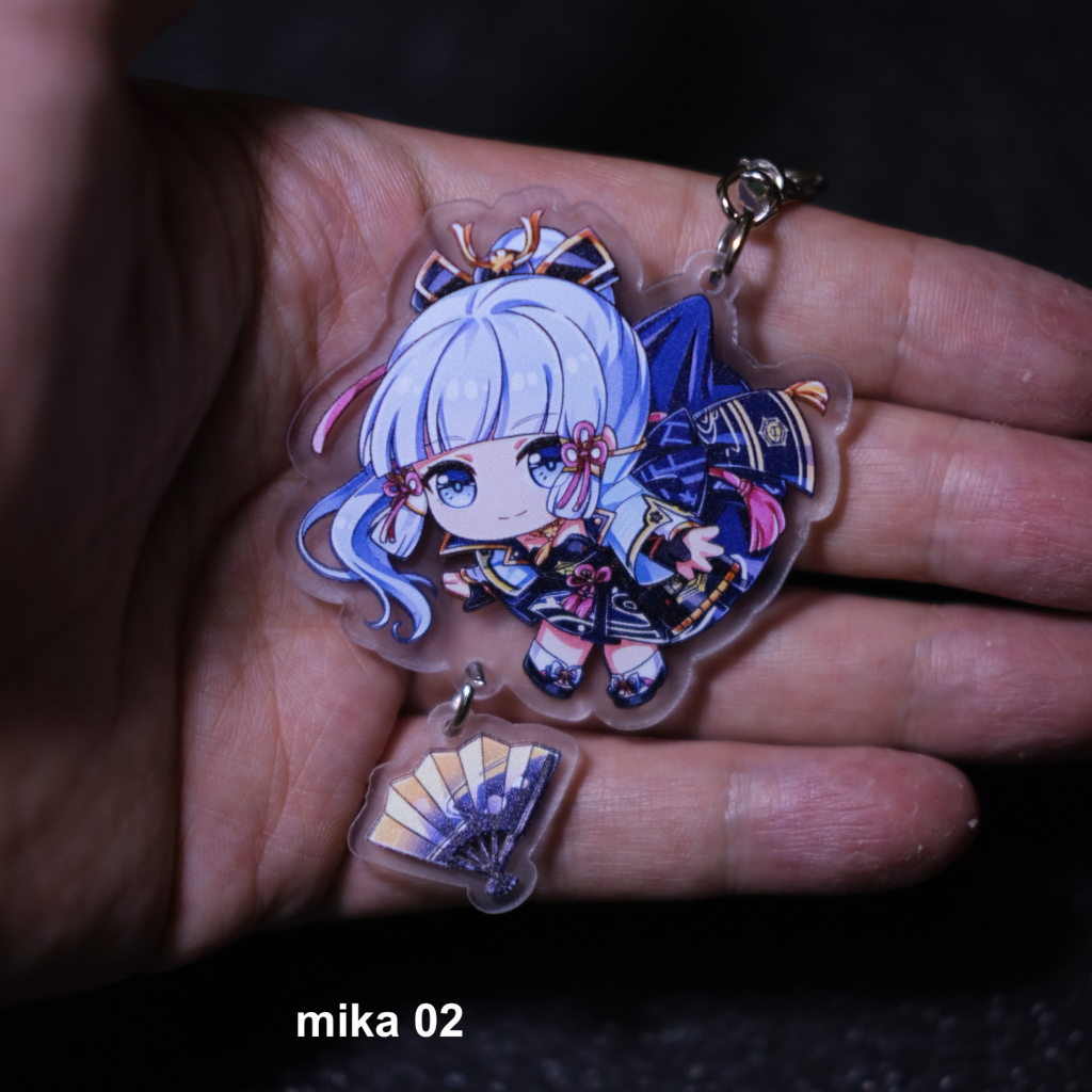 Móc khóa mica game Genshin Impact