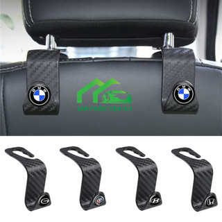 Móc Treo Đồ Sau Ghế Cacbon Có Logo Hãng Xe Sang Trọng Tiện Lợi Phù Hợp Với Mọi Loại Xe