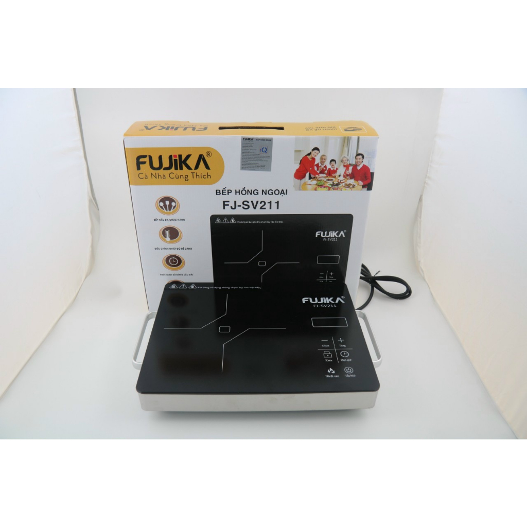 Bếp hồng ngoại Fujka chính hãng, Bếp hồng ngoại mặt kính cao cấp