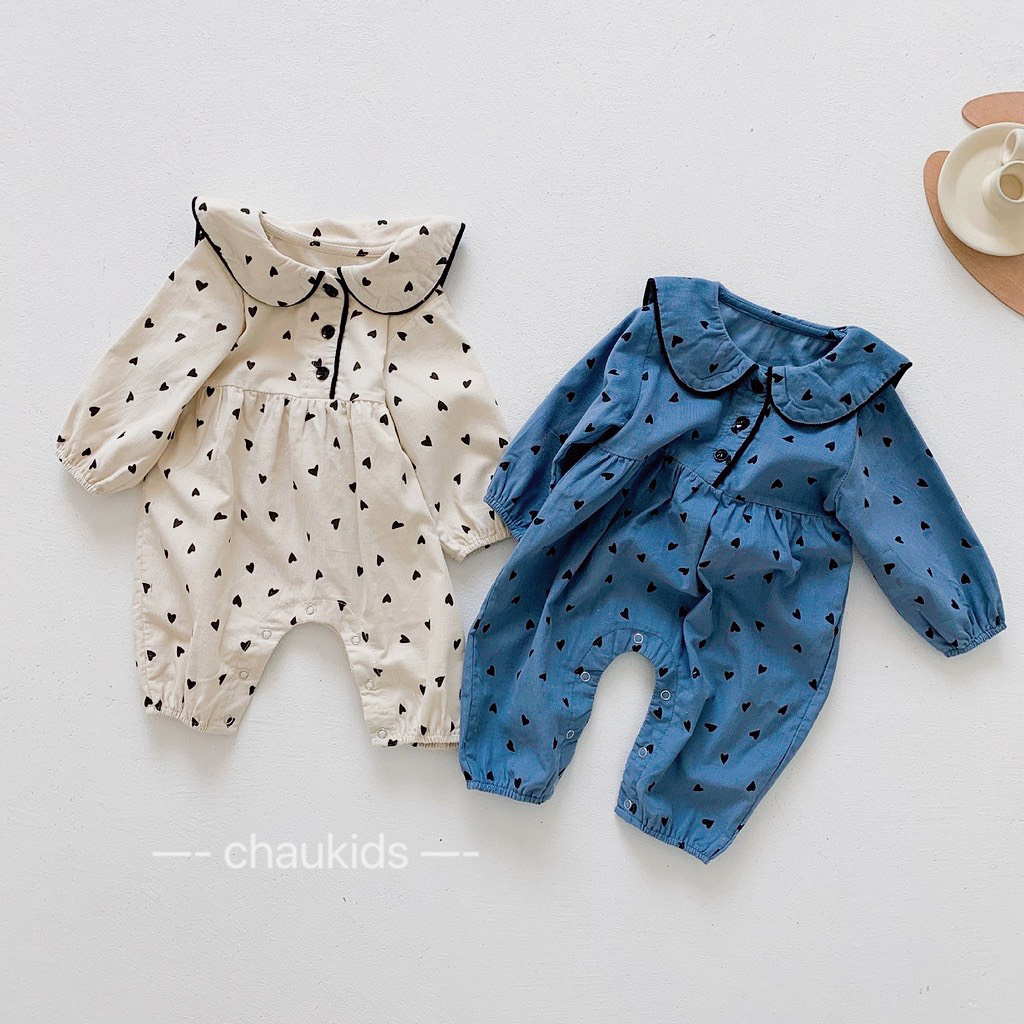 SALE BODY DÀI CỔ SEN HÌNH TIM BÉ GÁI  3-13K