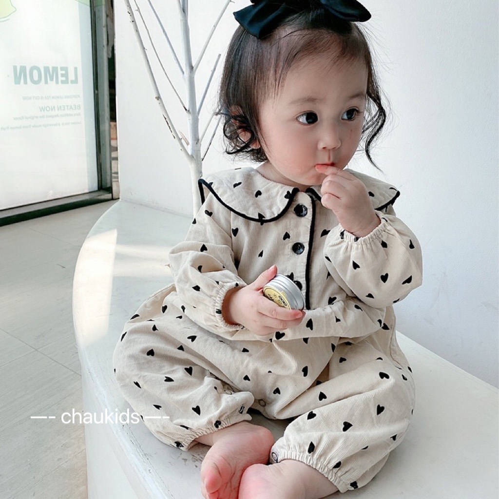 SALE BODY DÀI CỔ SEN HÌNH TIM BÉ GÁI  3-13K