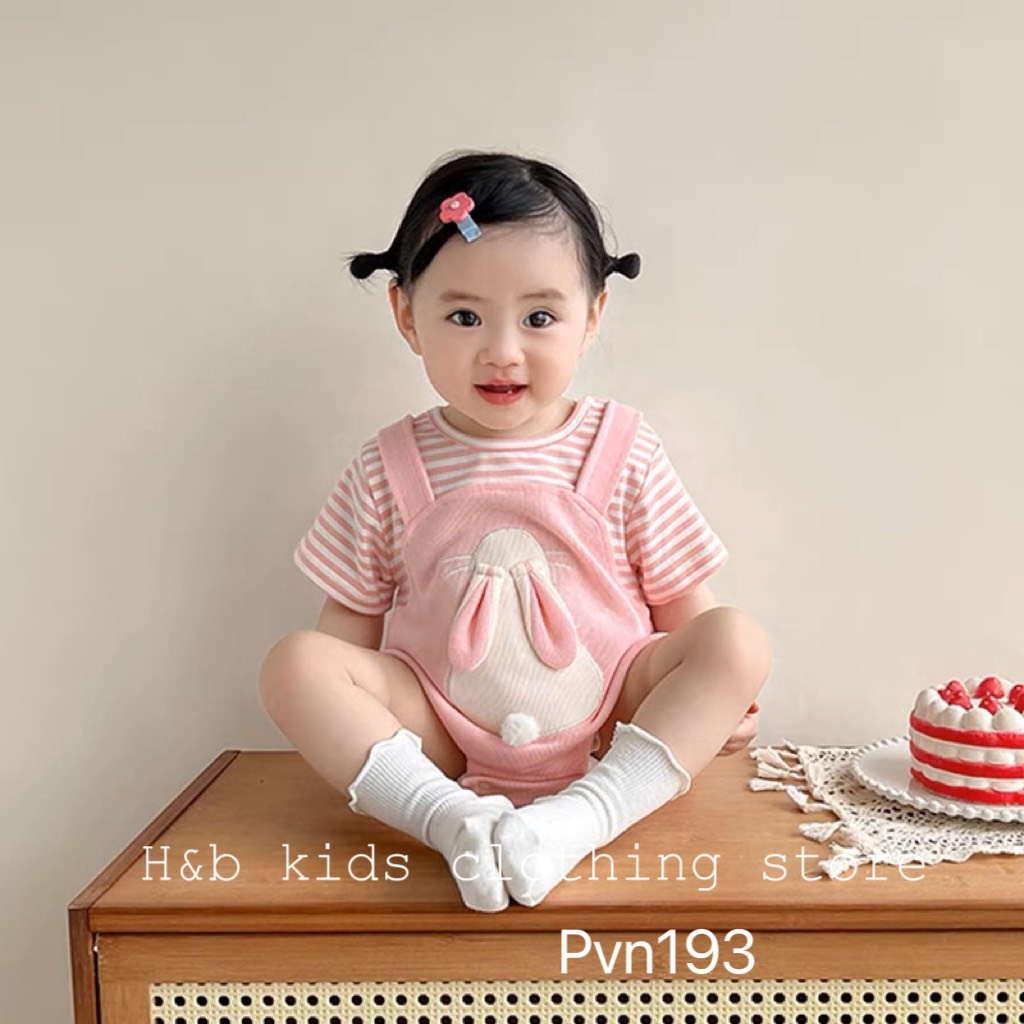 SALE SET CHIP ÁO YẾM CHO BÉ GÁI XINH XẮN SIZE 3-13KG(CHIPK)