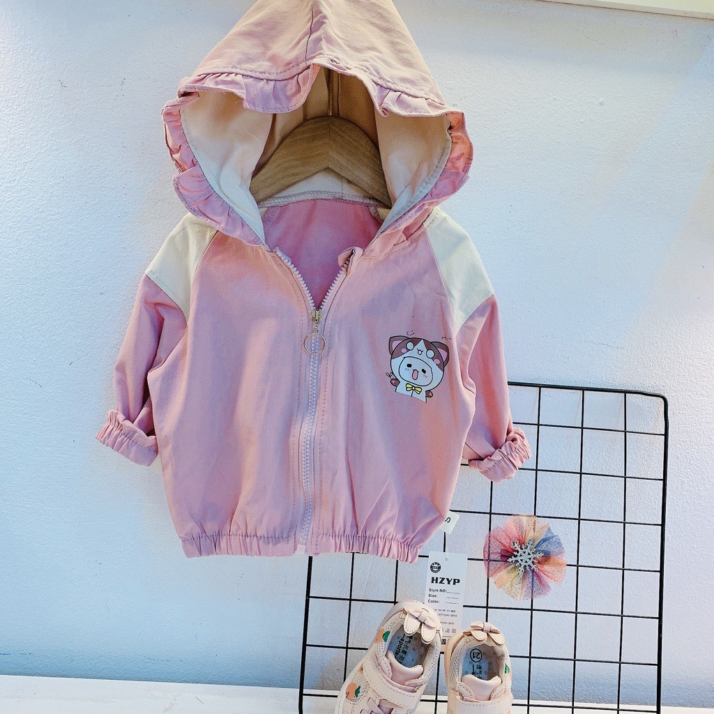 ÁO KHOÁC BÉ CHẤT GIÓ CHÁNG MỊN ĐẸP