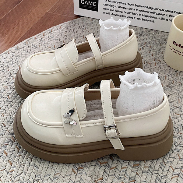 Giày lolita búp bê nữ MF-003 đế cao 5cm dày dặn fullbox K009