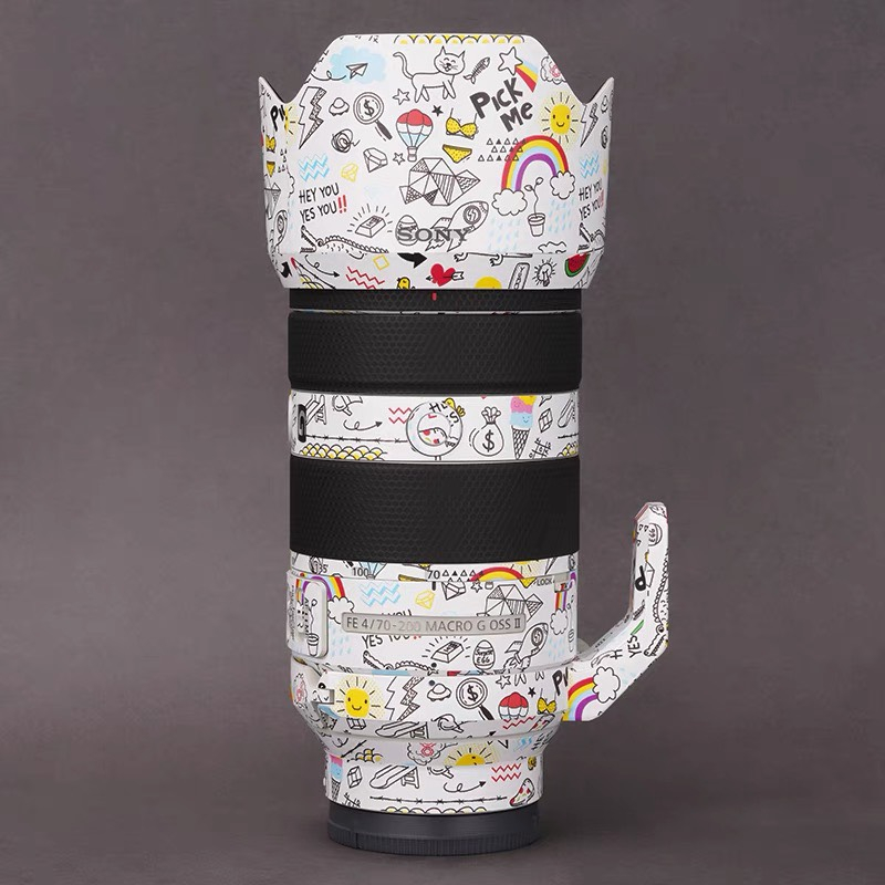 Miếng dán, skin 3M vân nổi 2080 cho ống kính Sony, Sony 70-200 F4, Sony 70-200 F2.8 GM, 70-200 F4 II...
