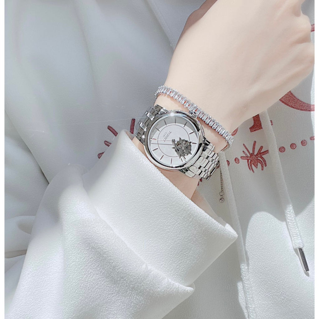 Đồng hồ nữ Tissot T050.207.11.011.04 Automatic size 34mm dây kim loại kính sapphire