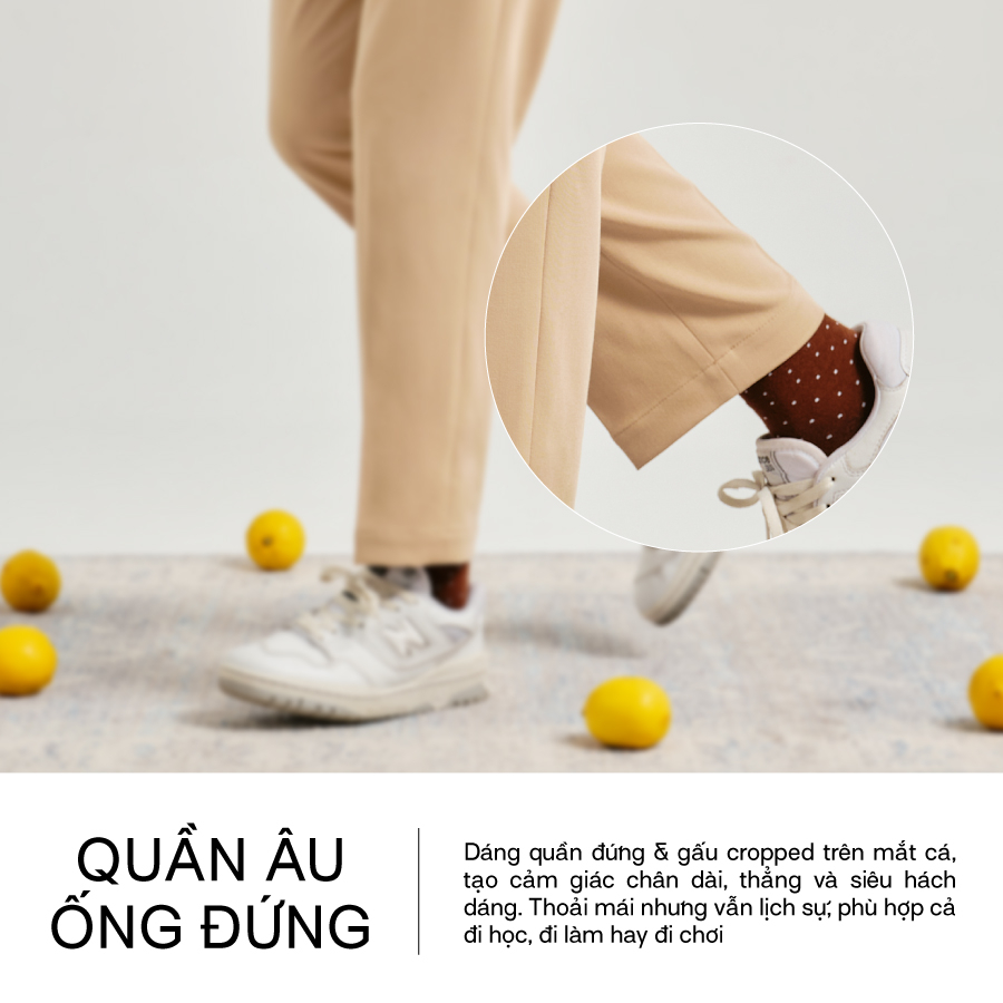 Quần âu ống đứng nam SSSTUTTER trơn đi học dáng hàn quốc co giãn có cải tiến Great Life Pants 2023