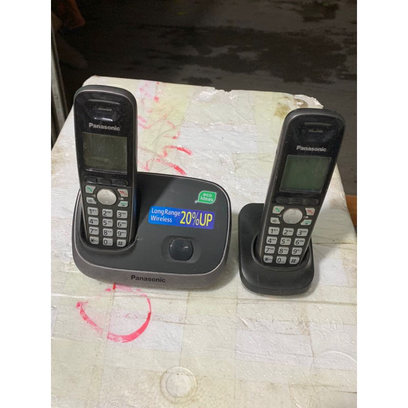 Điện thoại cố định kéo dài Panasonic KX TG5511 mẹ bồng con  1/2/3 tay con