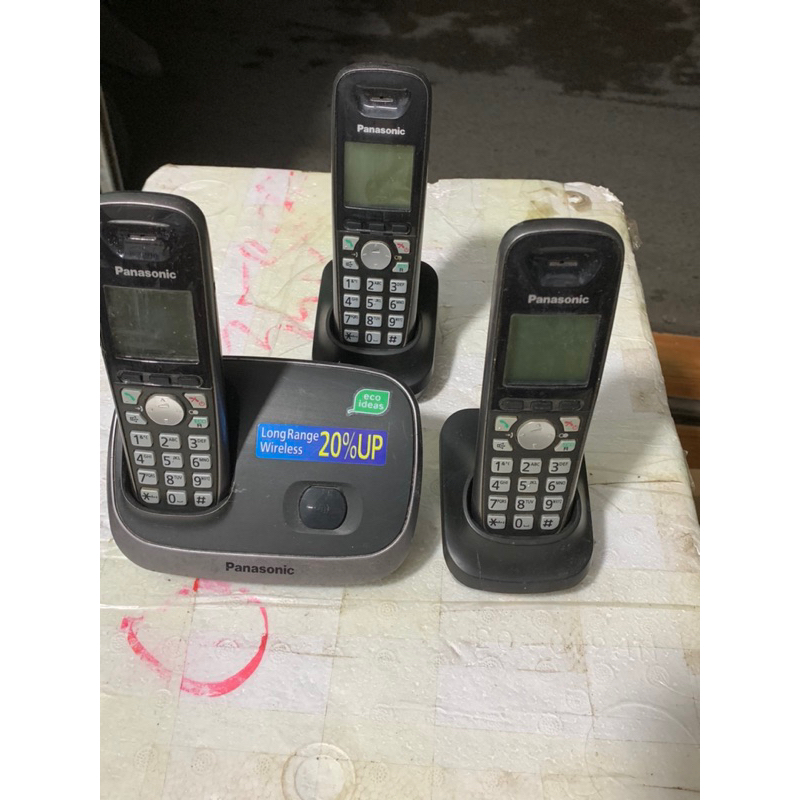 Điện thoại cố định kéo dài Panasonic KX TG5511 mẹ bồng con  1/2/3 tay con