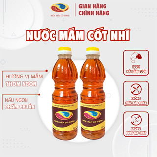 Nước mắm cốt nhĩ cá cơm Cô Giang nguyên chất truyền thống, tốt cho sức khoẻ