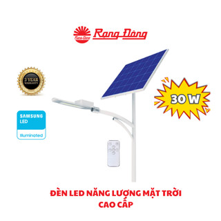 Tương đương 500w - đèn đường năng lượng mặt trời 30w rạng đông siêu sáng csd01.sl.rf v2 30w