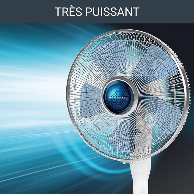 Quạt cây Rowenta VU5840 Nội Địa Đức, Quạt Cây Thông Minh Nhiều Chế Độ Làm Mát, Quạt Đứng Cao Cấp GermanySnT 320004
