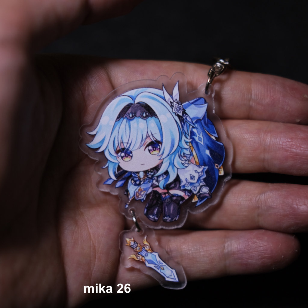 Móc khóa mica game Genshin Impact