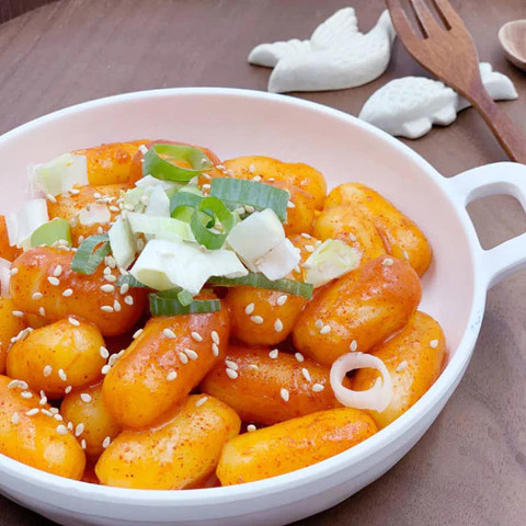 BÁNH GẠO HÀN QUỐC NHÂN PHÔ MAI GÓI 500G