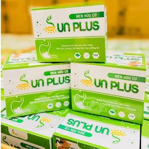 Men Hữu Cơ SunPlus - Giúp Bé Hết Biếng Ăn, Bé Hết Táo Bón, Tăng Hấp Thu,Tăng Đề Kháng, Bồi Bổ Cơ Thể Cho Bé