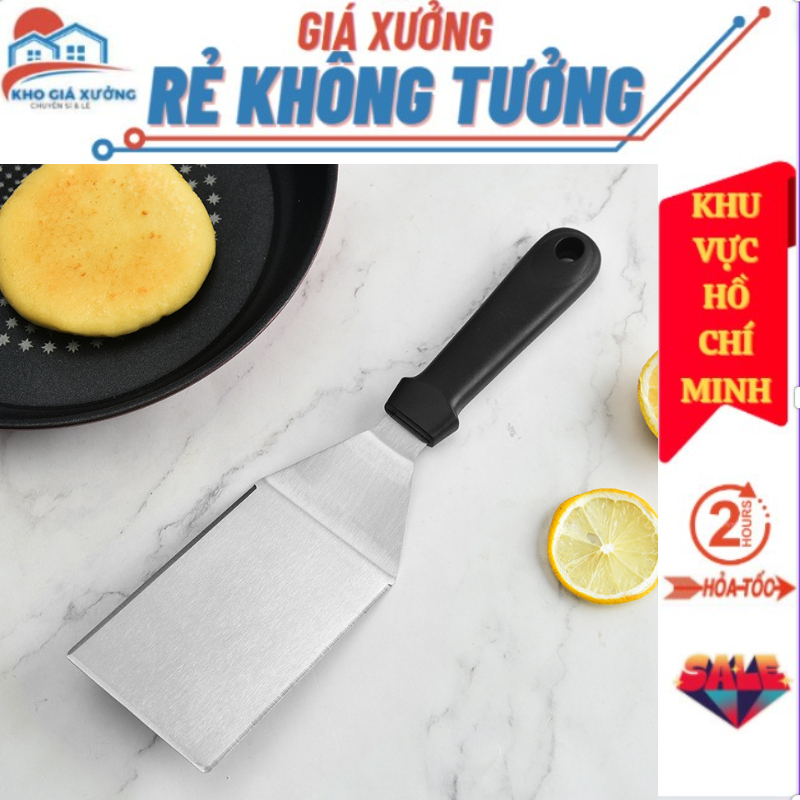 Thìa lấy bánh pizza,muỗng dẹt chuyên dùng để xúc các miếng bánh kem,bánh pizza,chất liệu thép không gỉ