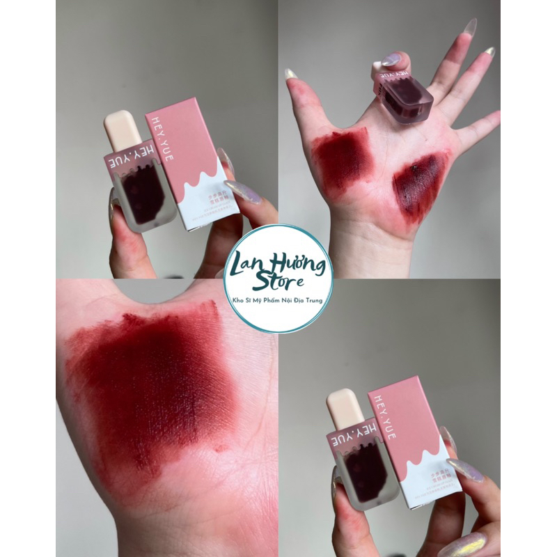 Son Kem HEY.YUE Mịn ,Thơm mùi kẹo Cam