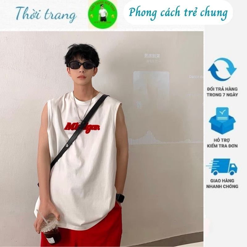 Áo ba lỗ nam Tanktop - Áo sát nách nam - Thấm hút mồ hôi tốt