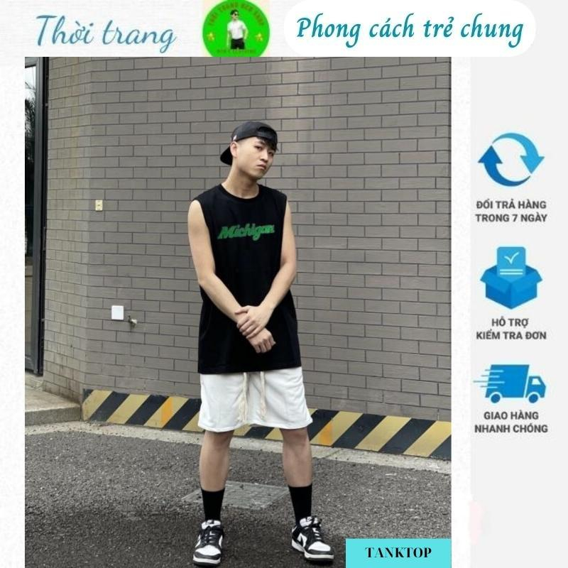 Áo ba lỗ nam Tanktop - Áo sát nách nam - Thấm hút mồ hôi tốt