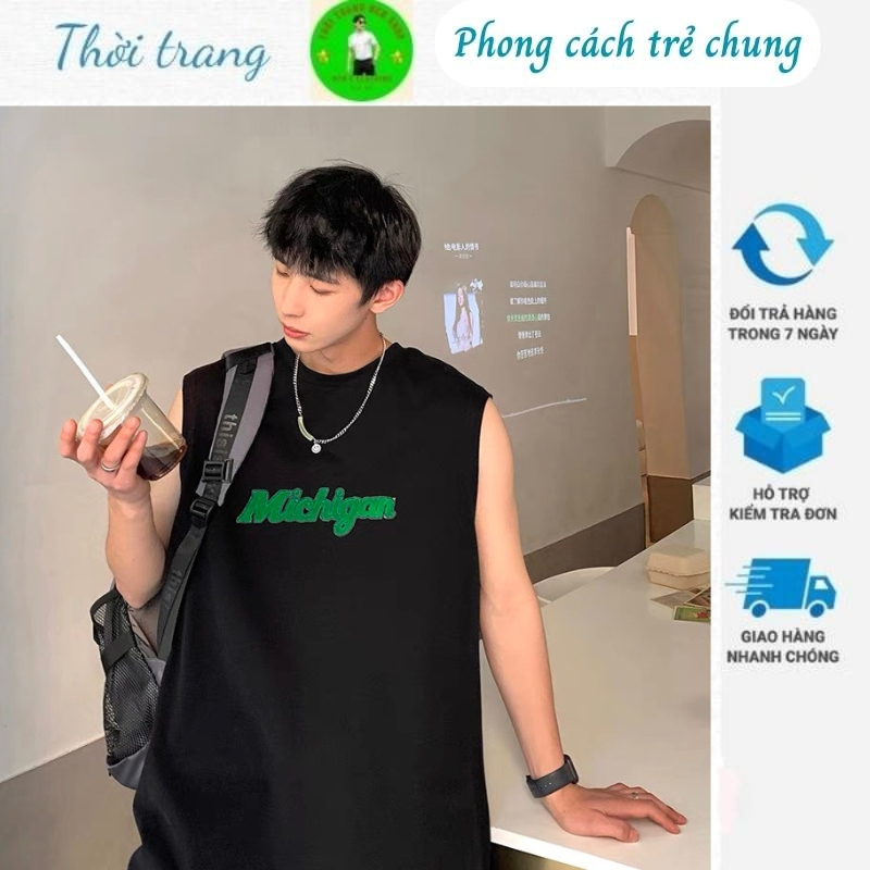 Áo ba lỗ nam Tanktop - Áo sát nách nam - Thấm hút mồ hôi tốt
