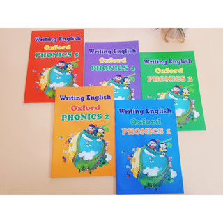 Sách - Luyện viết tiếng anh theo oxford phonic world - Bộ 5 quyển