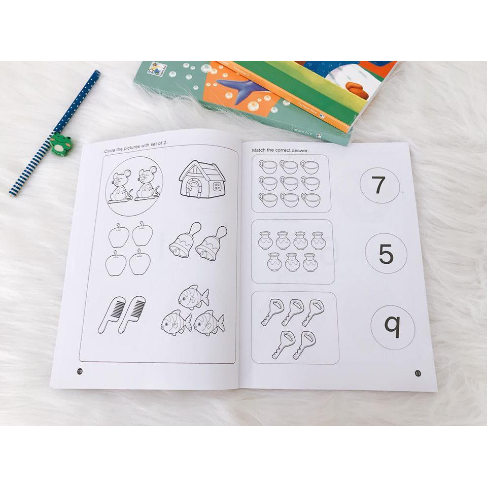 Sách - Preschool Maths workbook 3 cuốn | BigBuy360 - bigbuy360.vn