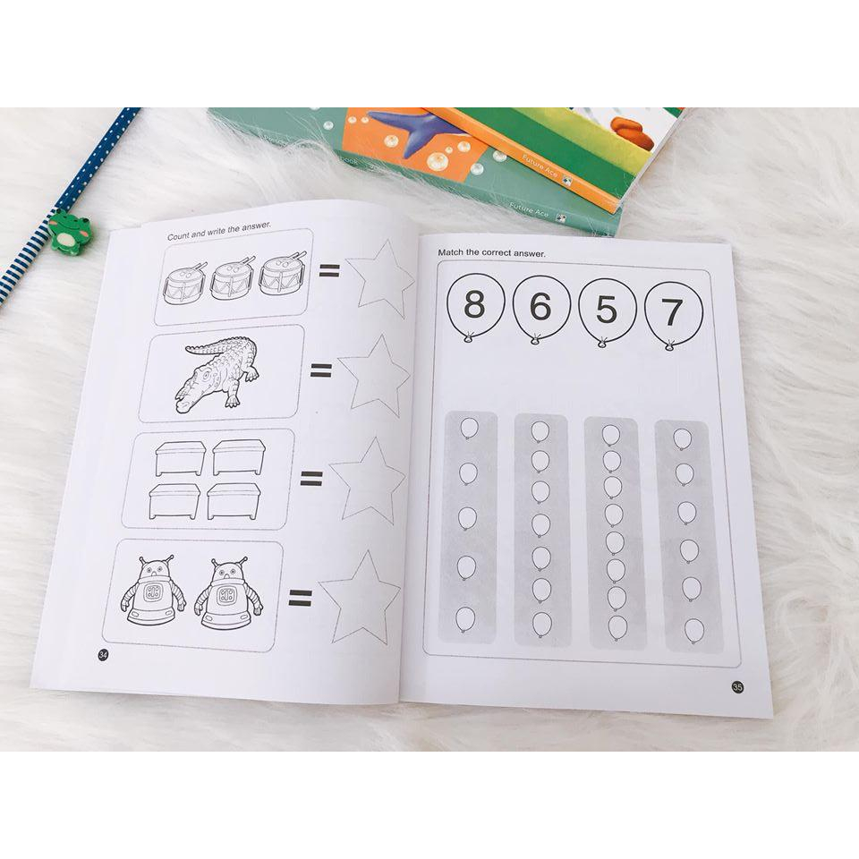 Sách - Preschool Maths workbook 3 cuốn | BigBuy360 - bigbuy360.vn