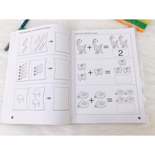 Sách - Preschool Maths workbook 3 cuốn