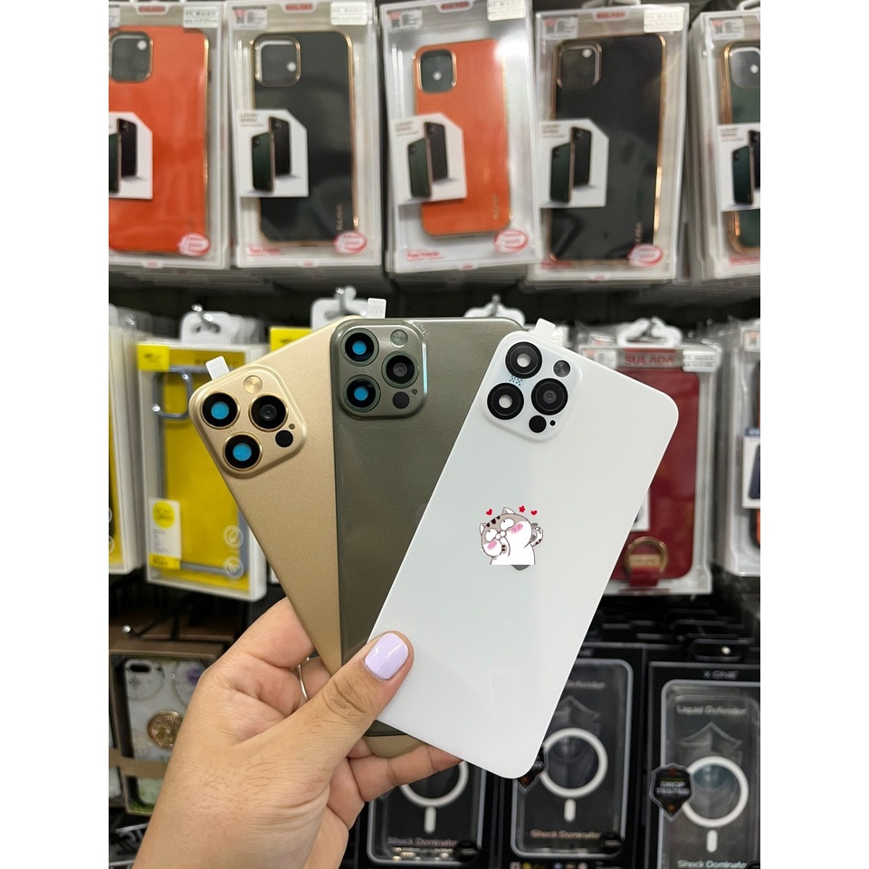 Miếng dán độ full lưng + camera dành cho IP X/Xs/Xr/Xs Max thành IP 13/13 Pro/ 13 Promax