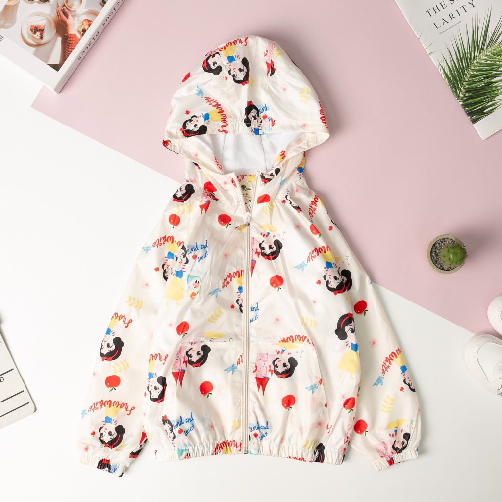 Áo gió bé gái LITIBABY 10-32kg . Chất gió mềm nhẹ , lót cotton , hàng cực đẹp