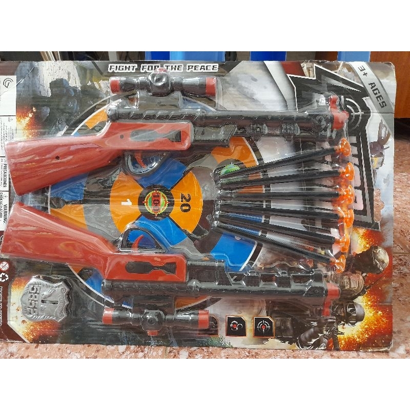 Đồ chơi vận đônvj, vỉ 2 súng bắn dính tường SIÊU TO SIÊU DÍNH siêu chất tăng cường tập trung vận động