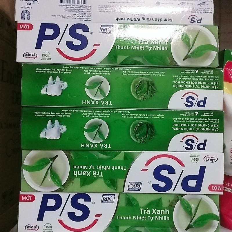Kem đánh răng p/s trà xanh 230g.