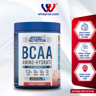 BCAA Amino Hydrate Applied Nutrition 450g [32 lần dùng]