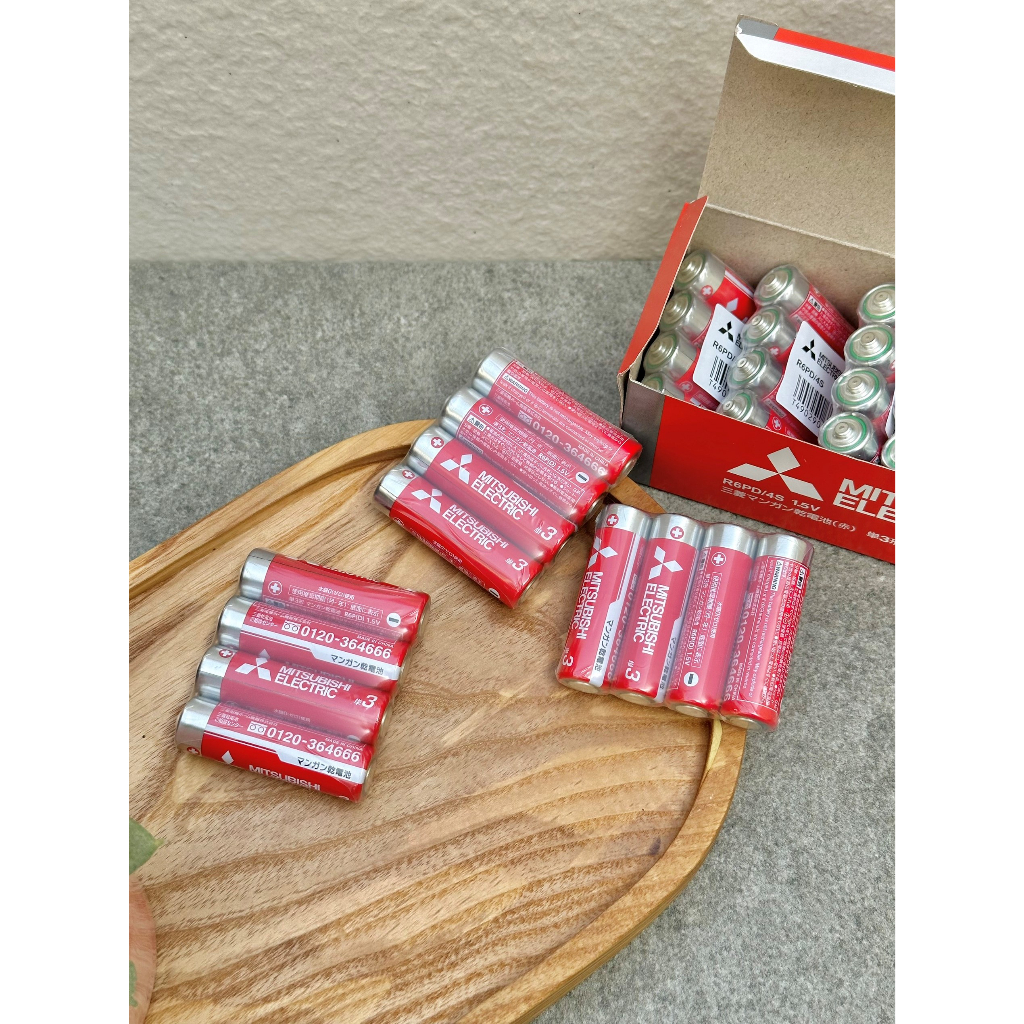Set 4 pin tiểu AA (pin 2A) Mitsubishi